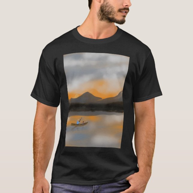 Camiseta Pescando com o Vovô (Frente)