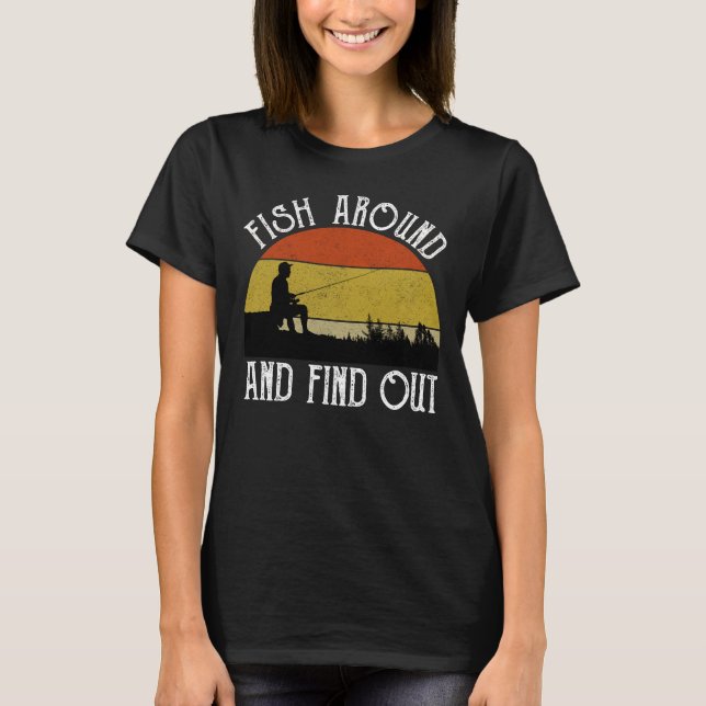 Camiseta Pescando e Descobrindo (Frente)