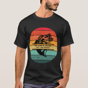 Camiseta Pescando elogios branco