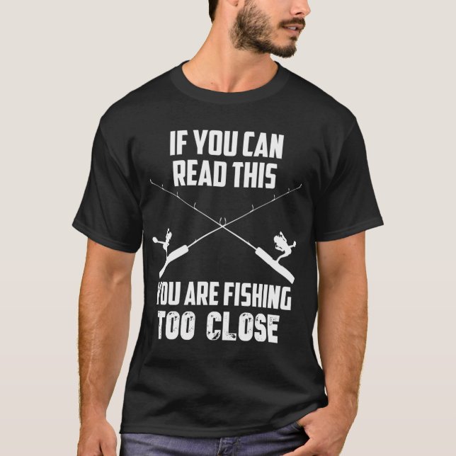 Camiseta Pescando Muito Perto (Frente)