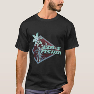Camiseta Pescar com Ímã e Cachorros Me Faz Feliz- Presente