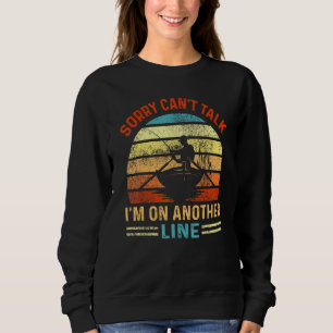 Camiseta Pescar Desculpe Não Consegue Falar Em Outra Linha