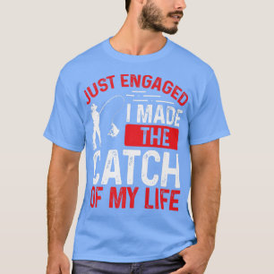 Camiseta Pescar Envolvido Eu fiz a captura da minha vida F