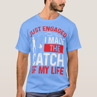 Camiseta Pescar Envolvido Eu fiz a captura da minha vida F