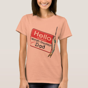 Camiseta Pescar, Olá Meu Nome é