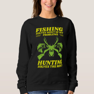 Camiseta Pescar Resolve A Maioria Dos Meus Problemas Caçand