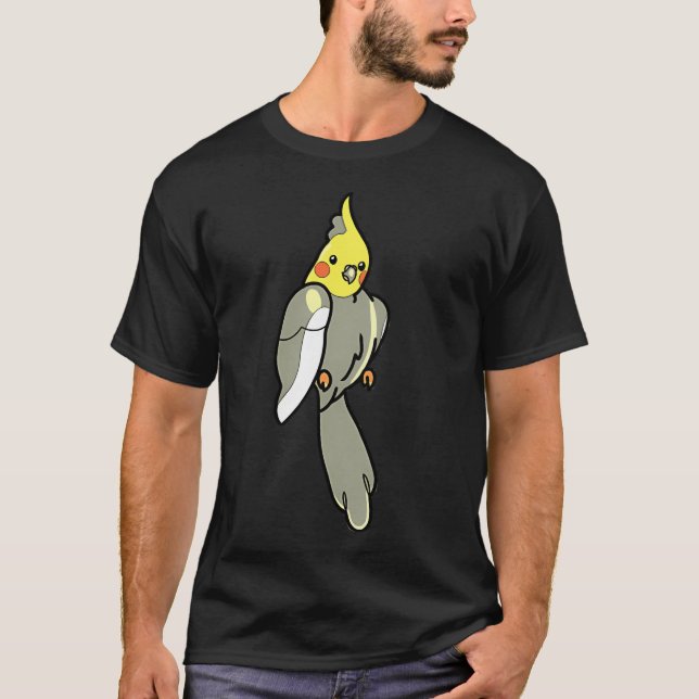 Camiseta Pescaria a cockatiel! (Frente)