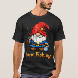 Camiseta Pescaria Alimentada Por Café Lança Pescador Engraç