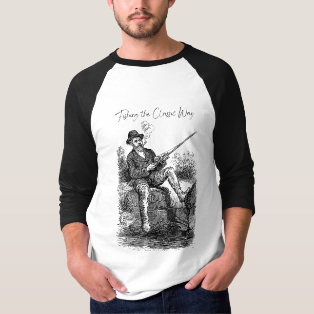 Camiseta Pescaria ao Modo Clássico (Frente)