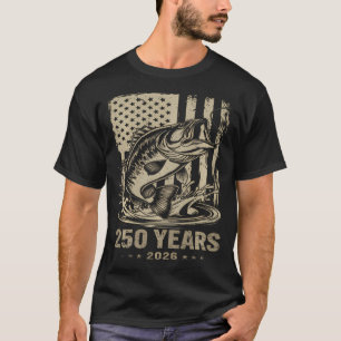 Camiseta Pescaria Bandeira Americana Pescador Patriótico di