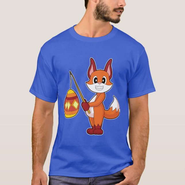 Camiseta Pescaria de Páscoa da Raposa (Frente)