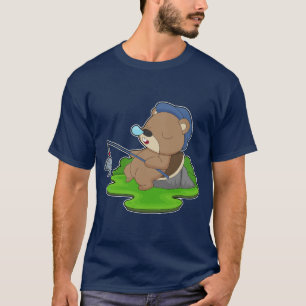 Camiseta Pescaria de Peixe Pescador Castor