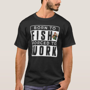 Camiseta Pescaria de Peixes Engraçados Para o Homem-Peixe