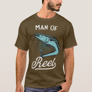 Camiseta Pescaria De Pescador Engraçado De Reel