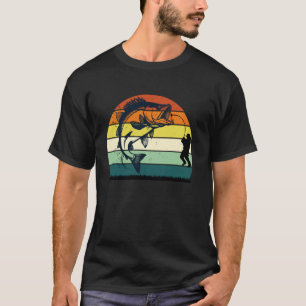 Camiseta Pescaria de Robalo de Boca Pequena Pai de Robalo V