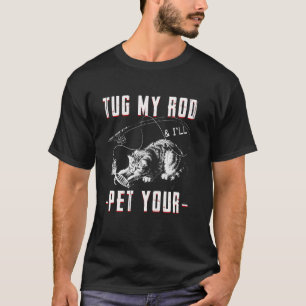 Camiseta Pescaria de Robalo Puxe Minha Linha E Eu Vou Acari