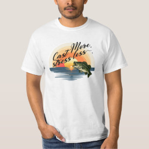 Camiseta Pescaria de Robalo Trophêutica Gráfico Lance Mais,