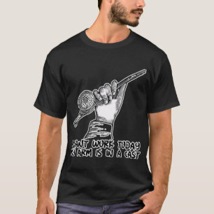 Camiseta Pescaria Divertida Não Posso Trabalhar Hoje Meu Br