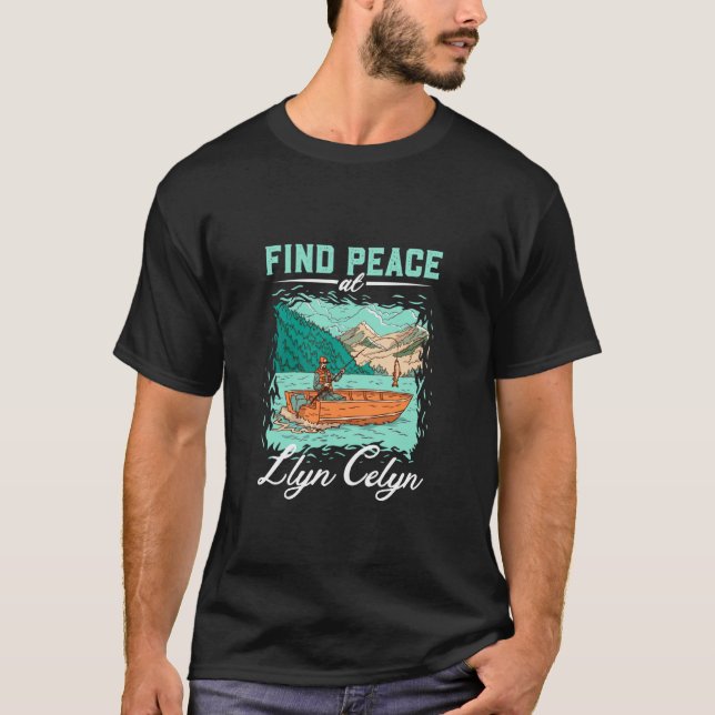 Camiseta Pescaria em Llyn Celyn (Frente)