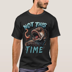 Camiseta Pescaria Engraçada - DESSA VEZ NÃO