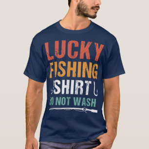 Camiseta Pescaria Engraçada Não Lava Homens Pescando