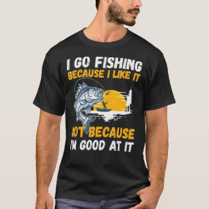 Camiseta Pescaria Hobby Fisher Dizendo Que Vou Pescar Porqu