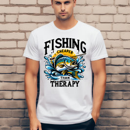 Camiseta Pescaria mais barata que terapia