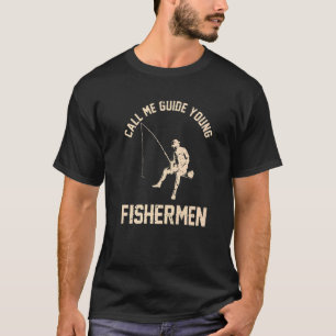 Camiseta Pescaria Me chame de guia jovens pescadores  2