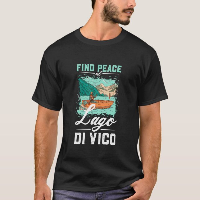 Camiseta Pescaria no Lago di Vico (Frente)