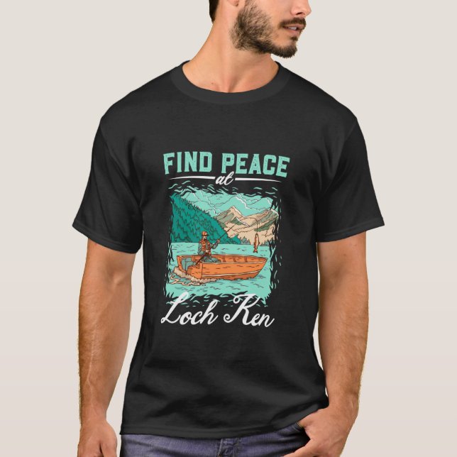 Camiseta Pescaria no Loch Ken (Frente)