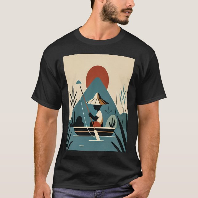 Camiseta Pescaria Ou Eu Engraçado (Frente)