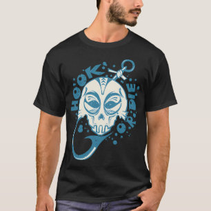Camiseta Pescaria Pé Grande Pesca Divertida Retro Sasquatch