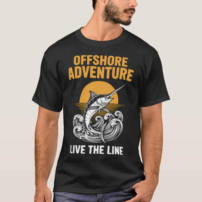Camiseta Pescaria Sortuda Pescadores Engraçado Pesca (Frente)