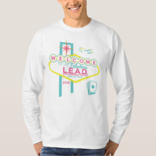 Camiseta Pescoço de grupo unisex da LIGAÇÃO L/S