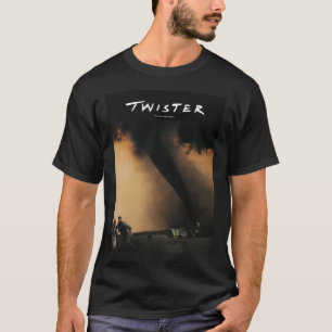 Camiseta Pescoço Redondo da Moda de Filme Mans Twister 1996
