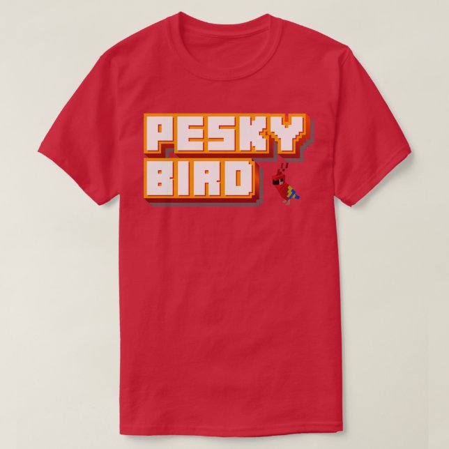 Camiseta Pesky Bird (Frente do Design)