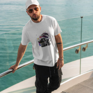 Camiseta Peso do Carregando da Estátua