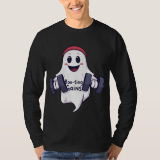 Camiseta Pesos de elevação do fantasma