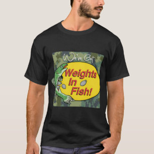 Camiseta Pesos Em Peixe - Estampa Camuflada