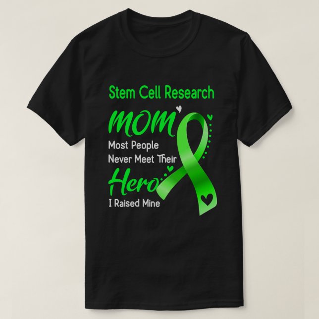 Camiseta Pesquisa de Células-Tronco Mãe Eu Criei Mina (Frente do Design)