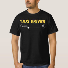Camiseta Pesquisa de Driver de Táxi