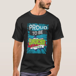 Camiseta Pesquisador orgulhoso cidadão Trabalhador profissi