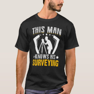 Camiseta Pesquisadores Cartógrafo Este Homem Conhece Sua Pe