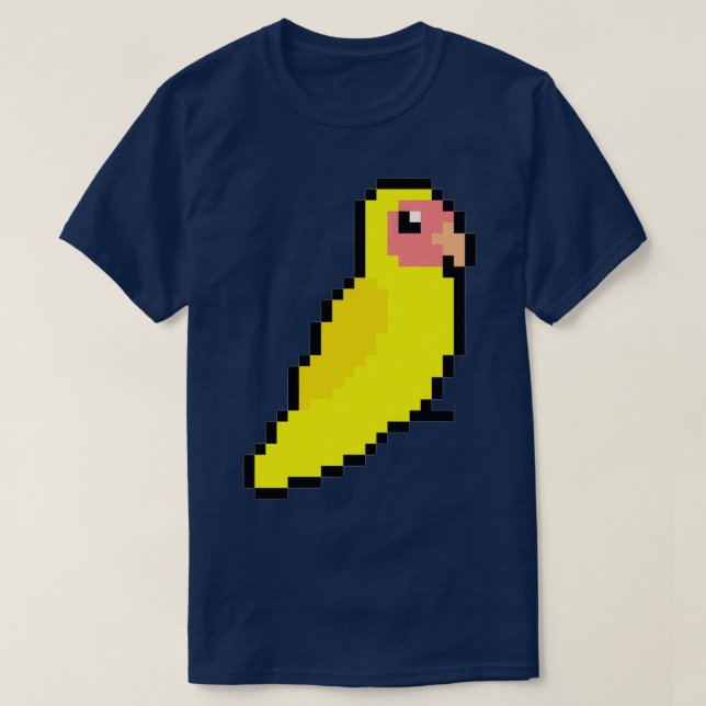 Camiseta Pêssego Amarelo Velho (Frente do Design)