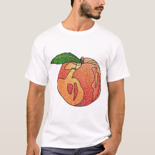 Camiseta Pêssego com brilho