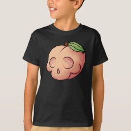 Camiseta Pêssego Crânio Mortal
