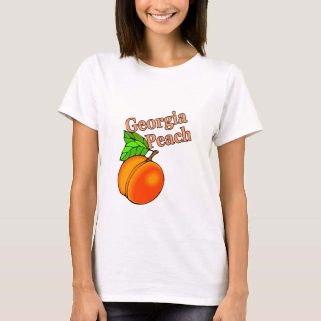 Camiseta Pêssego de Geórgia (Frente)