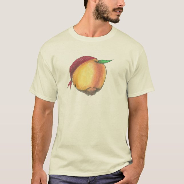 Camiseta Pêssego farpado (Frente)