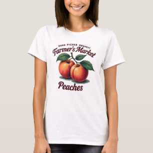 Camiseta Pêssego Orgânico - Escolhido à mão e Juico