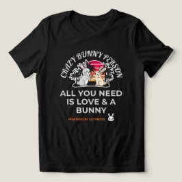 Camiseta Pessoa Coelha Louca